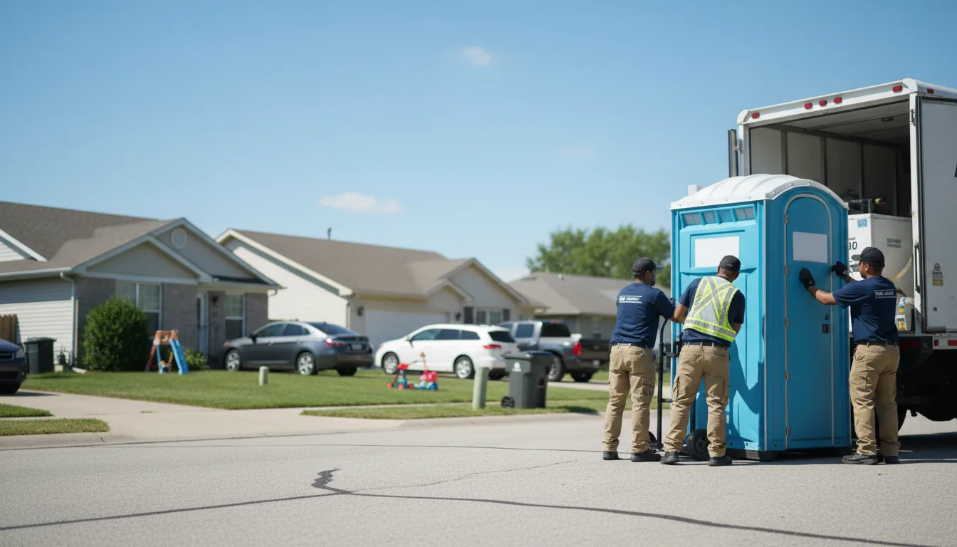 Standard Porta Potty Rentals in Henderson, MI near me